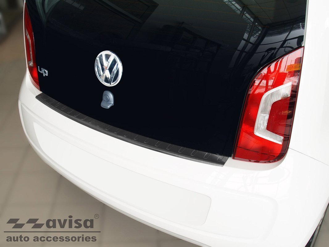 Czarna Nakładka na zderzak tylny do Volkswagen UP