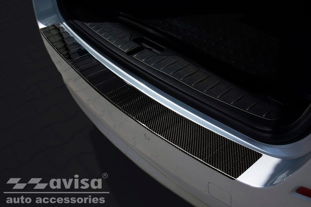 Nakładka na zderzak tylny do BMW 5 F11 Touring (Carbon Fiber)