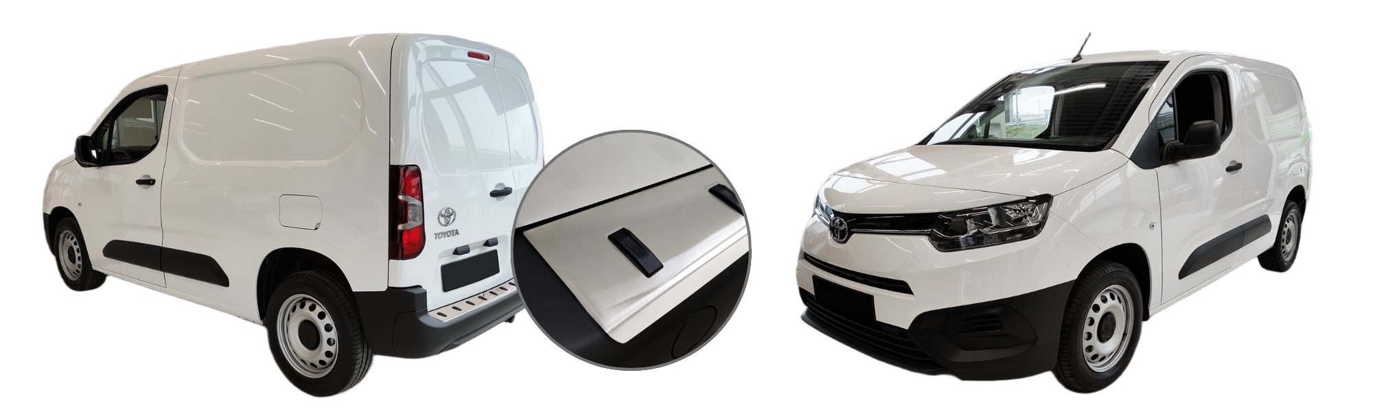 Nakładka na zderzak tylny do Toyota Proace City