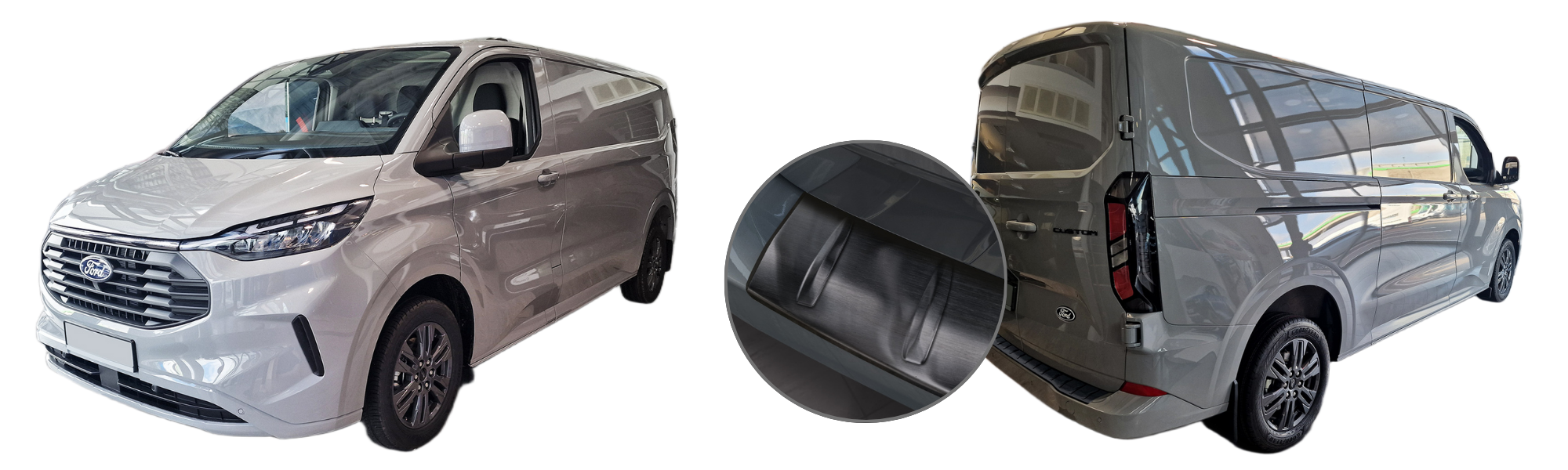 Nakładka na zderzak tylny do Ford Transit Custom 2