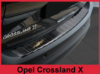 Nakładka na zderzak tylny Opel Crossland X (Czarna)