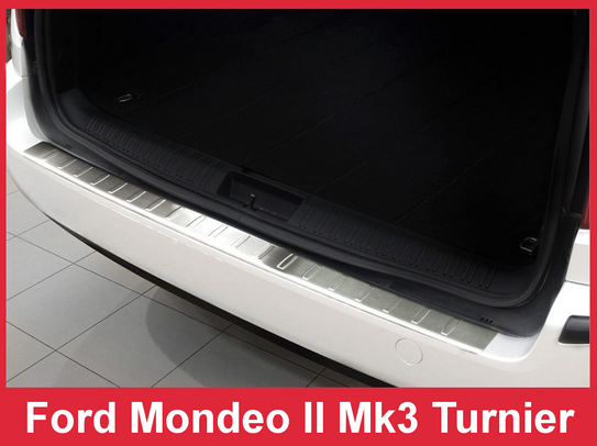 Nakładka na zderzak tylny do Ford Mondeo 3 Mk3 Turnier (Stal)