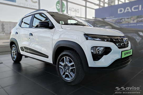 Nakładka na zderzak tylny do  Dacia Spring (Czarna)