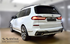 Nakładka na zderzak tylny do BMW serii X7 (G07) (Stal-Tytan)