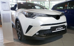 Nakładka na zderzak tylny do Toyota CH-R Carbon+Stal