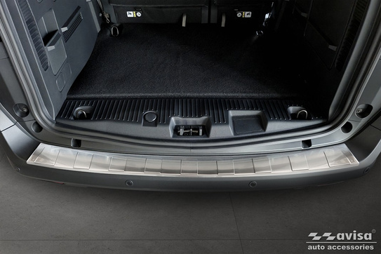 Nakładka na zderzak tylny Ford Tourneo Courier 2 (Stal)