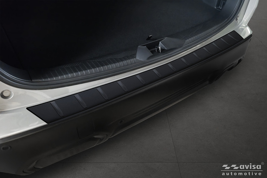 Nakładka na zderzak tylny Subaru Forester 6 (Czarny Mat)