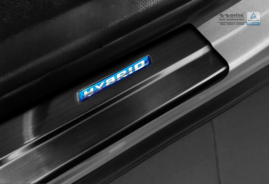 Nakładki progowe Toyota Rav 4 (Czarne)