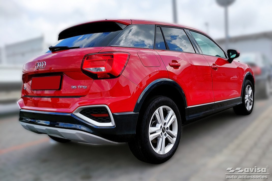 Nakładka na zderzak tylny do AUDI Q2 (Czarna)