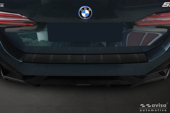 Nakładka na zderzak tylny BMW 5 G61 Touring / M-Pakiet (Czarny mat)