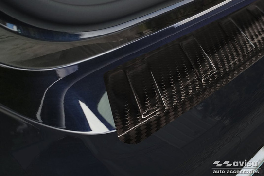 Nakładka na zderzak tylny do BMW iX3 G08 (Carbon Fiber)