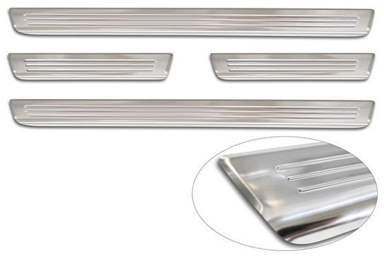 Nakładki progowe do Volkswagen Tiguan 3 (Stal)