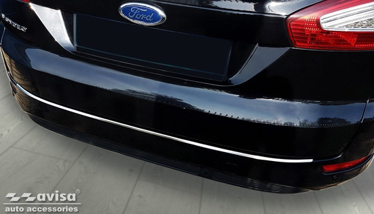 Nakładka na zderzak tylny do Ford Mondeo 4 Mk4 Turnier (Stal)