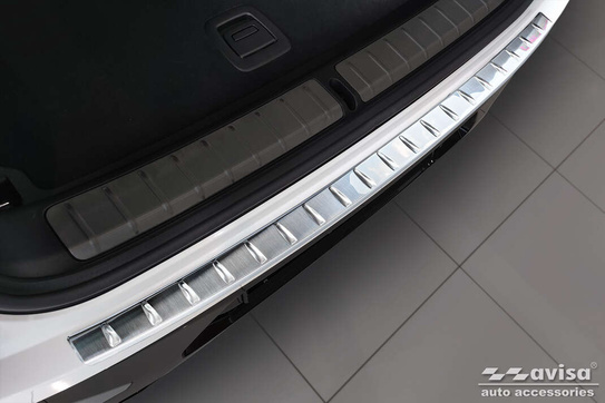 Nakładka na zderzak tylny do BMW X4 G02 M-Pakiet (Stal)