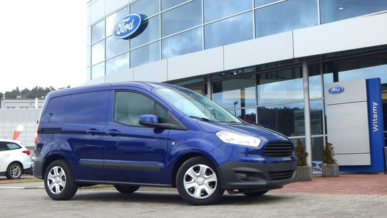 Nakładka na zderzak tylny do Ford Transit Courier (Czarna)