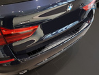 Nakładka na zderzak tylny do BMW serii 5 G31 Touring (Czarna)