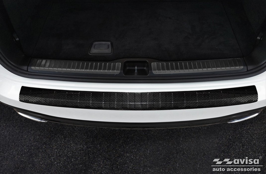 Nakładka na zderzak tylny do MERCEDES GLS 2 X167 (Carbon Fiber)