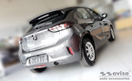 Nakładka na zderzak tylny do Opel Corsa VI F (Stal)
