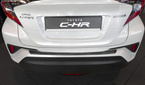 Nakładka na zderzak tylny.do Toyota C-HR Carbon+Stal