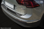 Volkswagen Tiguan Allspace Czarna Nakładka (listwa) ochronna na zderzak tylny