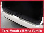Nakładka na zderzak tylny do Ford Mondeo 3 Mk3 Turnier (Stal)