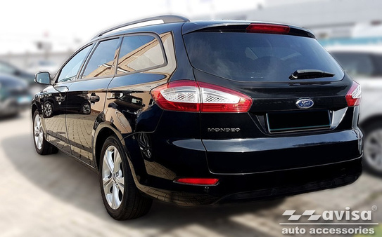 Nakładka na zderzak tylny do Ford Mondeo 4 Mk4 Turnier (Stal)