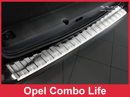 Nakładka na zderzak tylny do Opel Combo -e /Life 