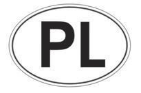 Naklejka na auto - PL "Pelka"