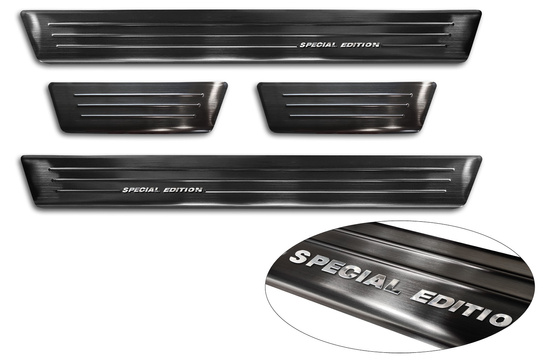 Nakładki ochronne progowe Toyota C-HR 2