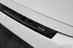 Nakładka na zderzak tylny do Porsche Cayenne 2 (Carbon Fiber)