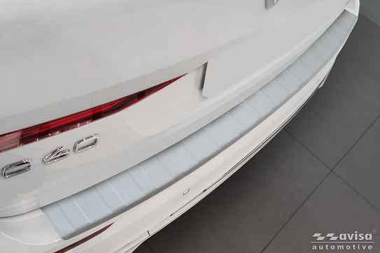 Nakładka na zderzak tylny do Volvo XC60 II (Srebrny mat)