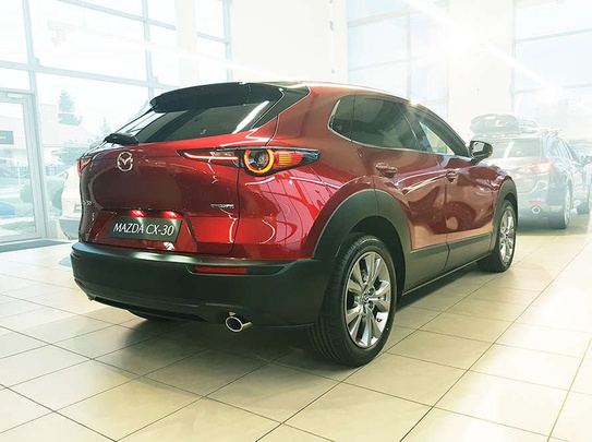 Nakładka na zderzak tylny do MAZDA CX-30 (Czarna)