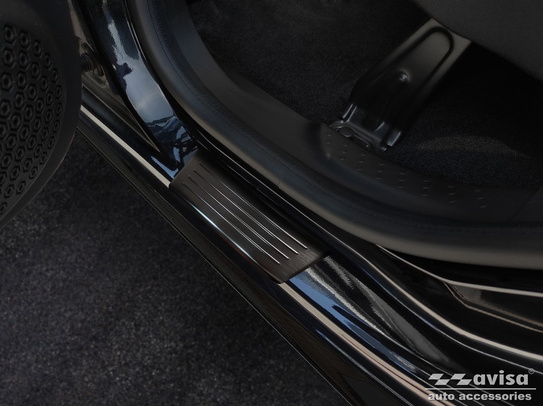 Nakładki progowe do Smart Forfour 2 (Czarne)