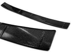 Nakładka na zderzak tylny do VOLKSWAGEN T-Roc Carbon