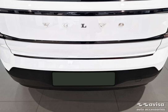 Nakładka na zderzak tylny do Volvo EX30 (Carbon Fiber)