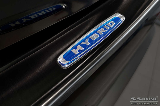 Nakładka na zderzak tylny do TOYOTA HIGHLANDER IV (Stal)