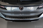 Nakładka na zderzak tylny do Peugeot 308 III SW (Kombi) (Czarna)
