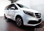 Nakładka na zderzak tylny do Mercedes W447 V klasa (Czarna-Lustro)