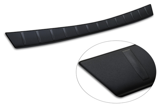 Nakładka na zderzak tylny Subaru Forester 6 (Czarny Mat)