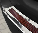 Nakładka na zderzak tylny do BMW serii 5 F11 Kombi Carbon+Stal