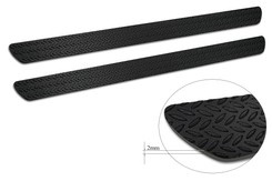 Uniwersalne nakładki progowe "Black Mat".