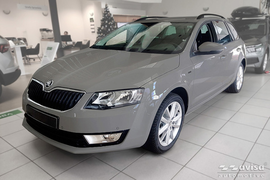 Nakładki progowe Skoda Octavia 3 Kombi (Stal)