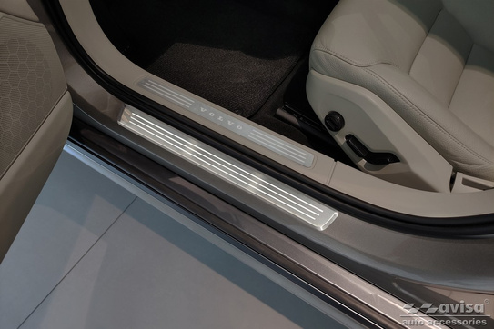 Nakładki progowe do Volvo V90 Kombi (Stal)