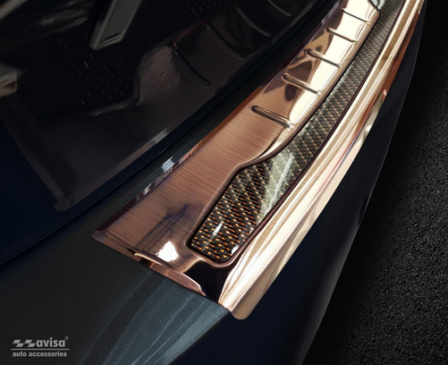 Nakładka na zderzak tylny do BMW serii X1 F48 (Carbon Fiber)
