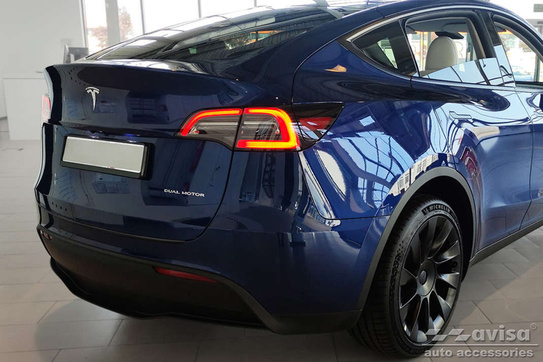 Nakładka na zderzak tylny do Tesla Model Y (Czarna) 