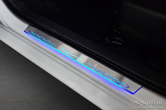 Uniwersalne nakładki progowe LED "Hybrid"