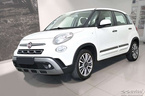 Nakładka na zderzak tylny do FIAT 500 L (Czarna)