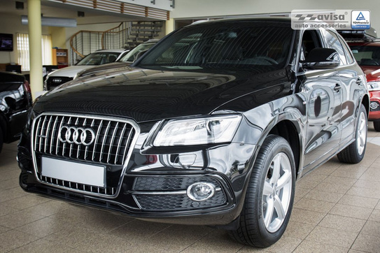 Nakładka na zderzak tylny do Audi Q5 (Stal-Lustro)