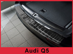 Nakładka na zderzak tylny do AUDI Q5 (Czarna-Lustro)