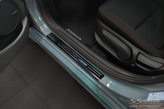 Nakładki ochronne progowe.Hyundai Kona Hybrid